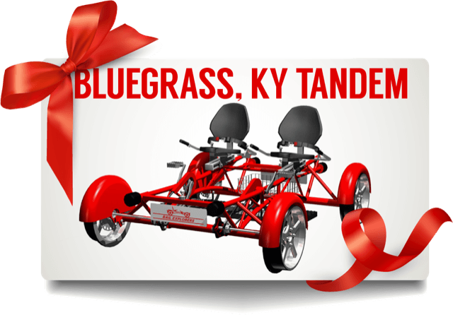 Gift Card: Bluegrass KY Tandem $99