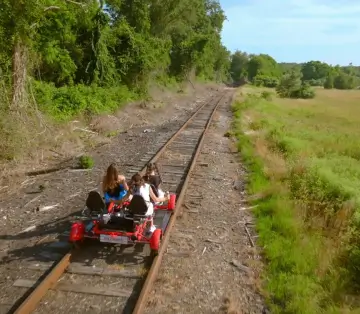 The Housewives kick off their tour along the coastline.