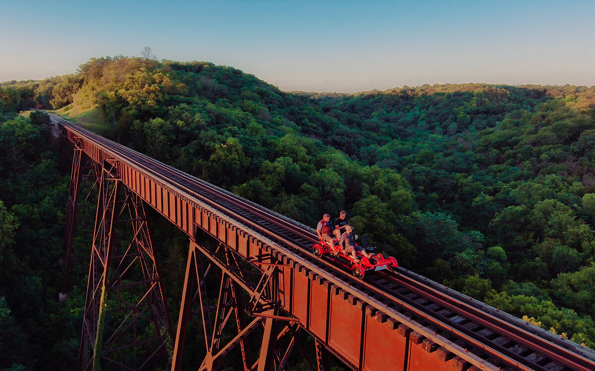 rail tour at rail explorers