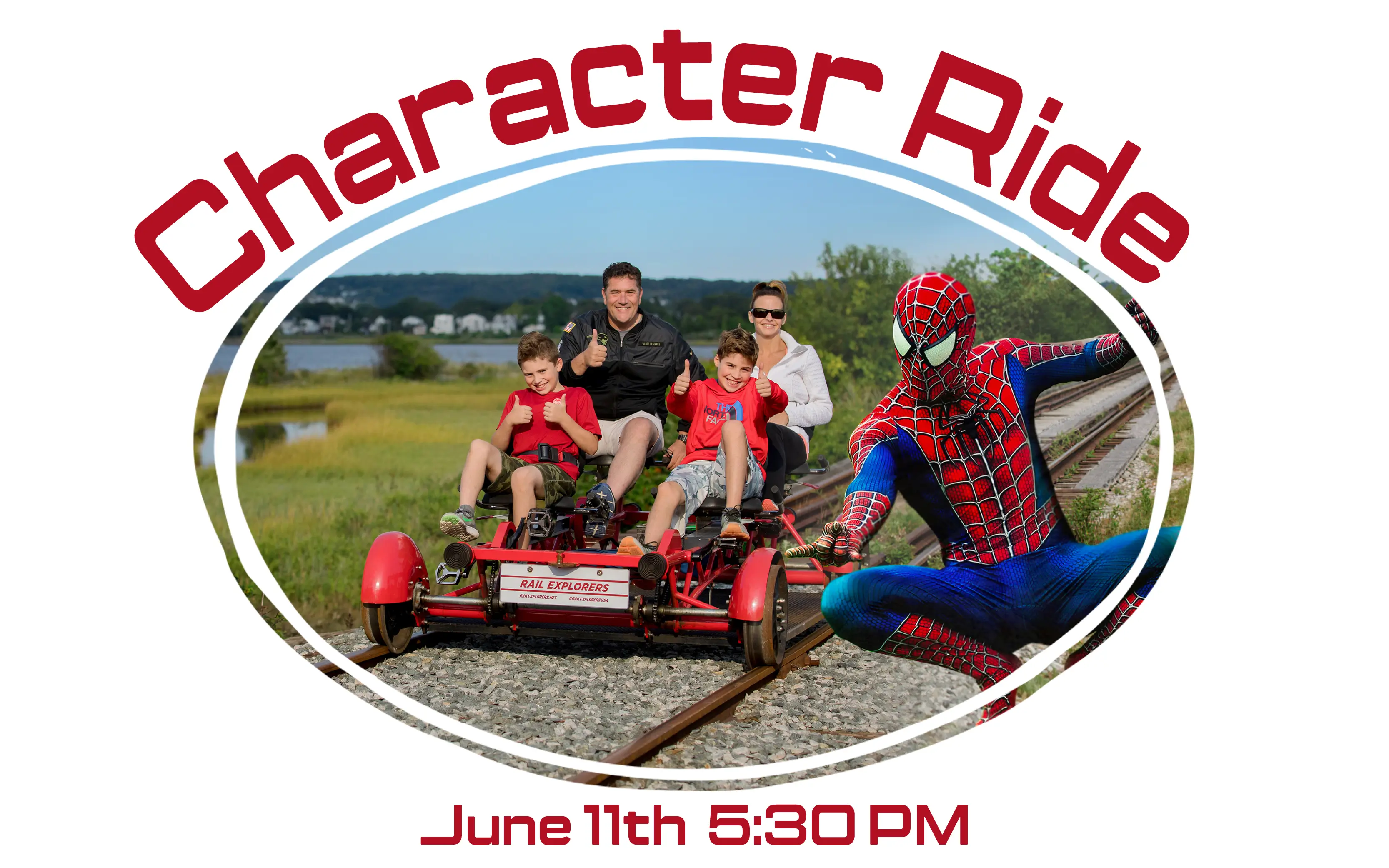 Character Ride ft. SPIDERMAN! image